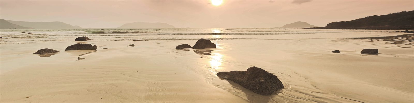 Sonnenaufgang am Strand